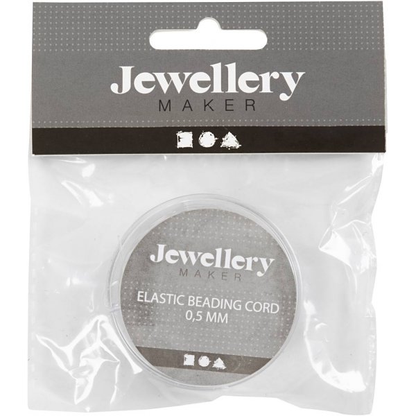 Fil lastique  bijoux - 0,5 mm - rond - 10 m