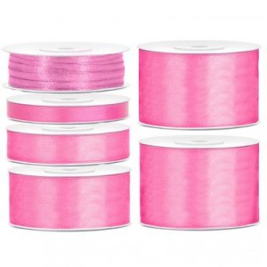 Ruban satiné - 25 m - Rose Ruban satiné - 25 m - Rose
