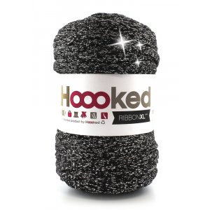 Rouleau de Ruban XL env. 85m Lurex - Noir Sparkle Rouleau de Ruban XL env. 85m Lurex - Noir Sparkle