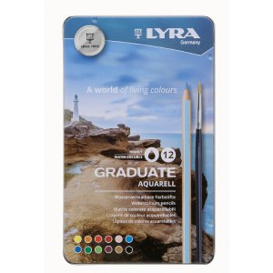 Stylos aquarelle Lyra Graduate - paquet de 12 Stylos aquarelle Lyra Graduate - paquet de 12