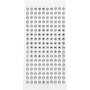 Strass - argent - 5 mm - 144 pcs