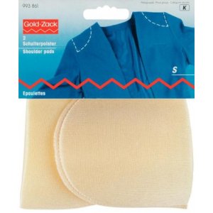 Insert pour épaulettes sans dispositif de fixation Beige 2 pcs Insert pour épaulettes sans dispositif de fixation Beige 2 pcs