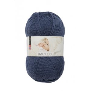 Fil Viking Baby Wool 50g - Bleu foncé (325) Fil Viking Baby Wool 50g - Bleu foncé (325)