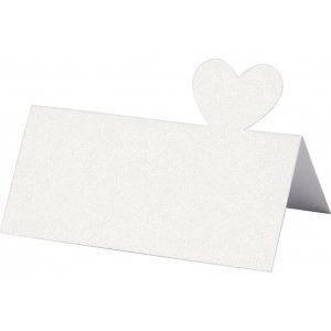 Marque-places - blanc - 20 pcs Marque-places - blanc - 20 pcs