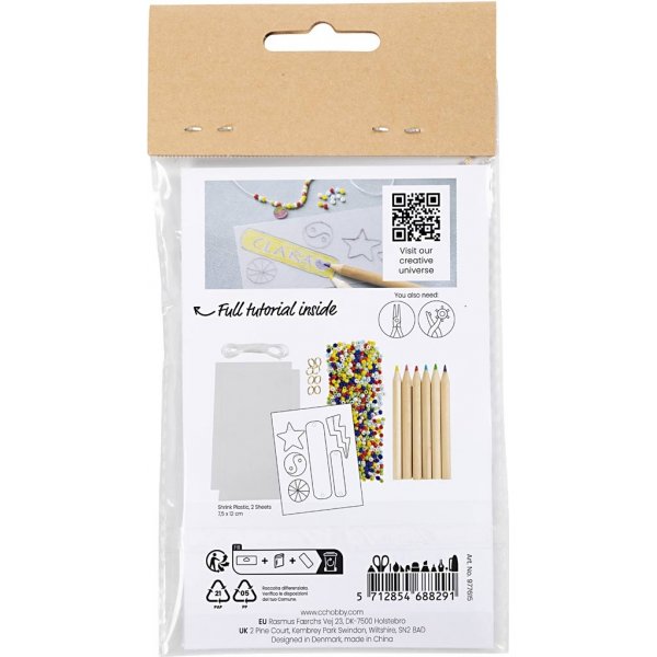 Mini DIY Kit Bijoux - Bracelet en plastique rtractable