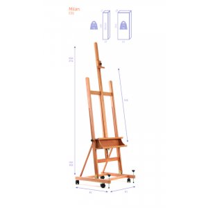 Chevalet - Studio H-Frame N°35 - Milan - KIT Chevalet - Studio H-Frame N°35 - Milan - KIT