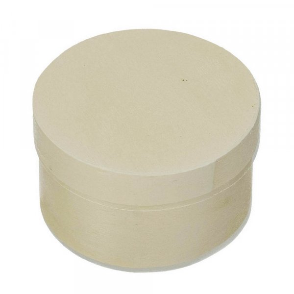 Caisse en contreplaqu  75 mm H 40 mm - ronde non traite