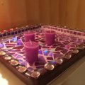 Image client Boules de verre scintillantes 18 - 20 mm - transparentes 100 g / 20 pcs.