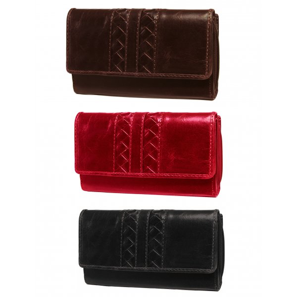 Portefeuille pour homme en cuir de vachette Portefeuille pour homme en cuir de vachette