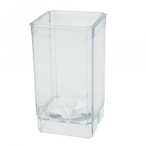 Vase bougie 105 x 60 x 60 mm - Carré / max. 65 °C Vase bougie 105 x 60 x 60 mm - Carré / max. 65 °C