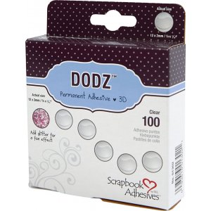 Dodz Points Adhésifs 12 mm - 100 pcs Dodz Points Adhésifs 12 mm - 100 pcs