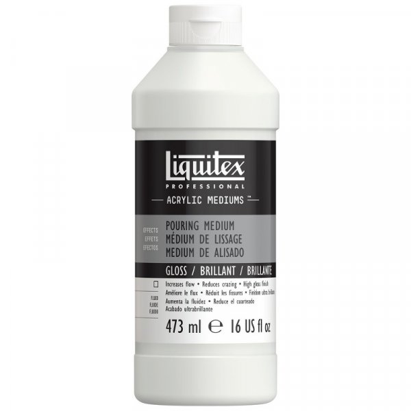Mdium acrylique Liquitex - Mdium pouring Effect 473 ml