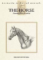 Livre de littérature Leonardo le cheval, planches d'anatomie pour artistes Livre de littérature Leonardo le cheval, planches d'anatomie pour artistes
