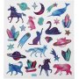 Autocollants - animaux avec signes du zodiaque