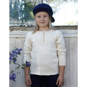 Patron Tricot - Pull Col Boutonné (Tailles Junior) Patron Tricot - Pull Col Boutonné (Tailles Junior)