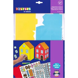 Maisons en papier et autocollants Maisons en papier et autocollants
