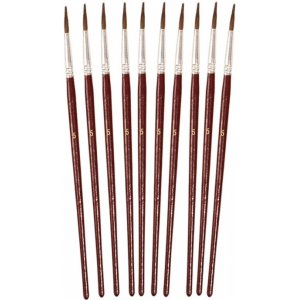 Pinceau aquarelle no. 5 à 10 pièces Pinceau aquarelle no. 5 à 10 pièces