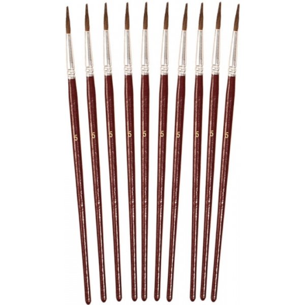 Pinceau aquarelle no. 5  10 pices