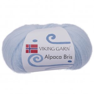 Fil Viking Alpaga Bris 50g - Bleu clair (320) Fil Viking Alpaga Bris 50g - Bleu clair (320)