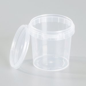 Récipient vide ø 69 mm h 65 mm - paquet de 20 - transparent 155 ml Récipient vide ø 69 mm h 65 mm - paquet de 20 - transparent 155 ml