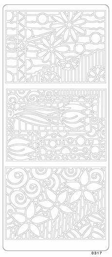 Peel offs - Patron carte 1