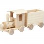 Train avec wagon - Bois