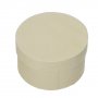 Caisse en contreplaqu  55 mm H 30 mm - ronde non traite