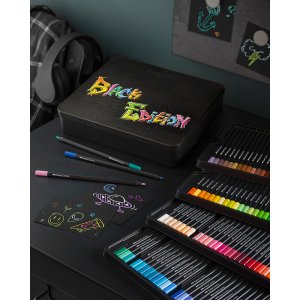 Coffret crayons de couleur - Faber-Castell - Redline - Coffret Black Edition Coffret crayons de couleur - Faber-Castell - Redline - Coffret Black Edition