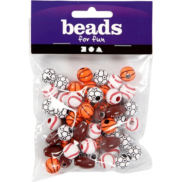 Perles de sport - couleurs mlanges - 45 g