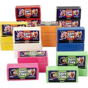 Modelage - couleurs mélangées - 24 x 500 g Modelage - couleurs mélangées - 24 x 500 g