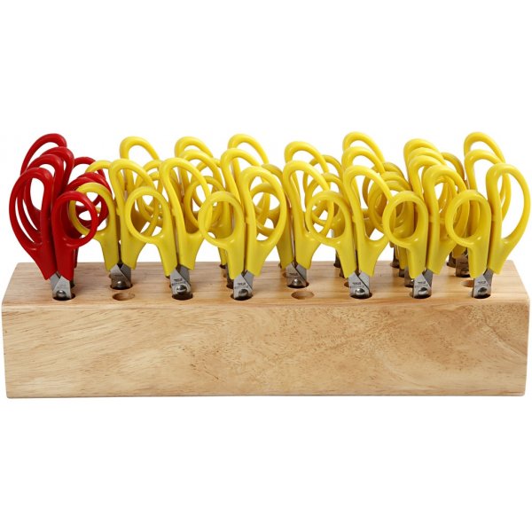 Ciseaux pour enfants - pointe ronde - 12,5 cm - 24 pcs