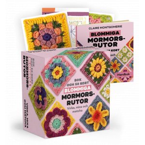 Carrés de grand-mère fleuris - Livre et 50 cartes : Crochet, à combiner à votre guise Carrés de grand-mère fleuris - Livre et 50 cartes : Crochet, à combiner à votre guise
