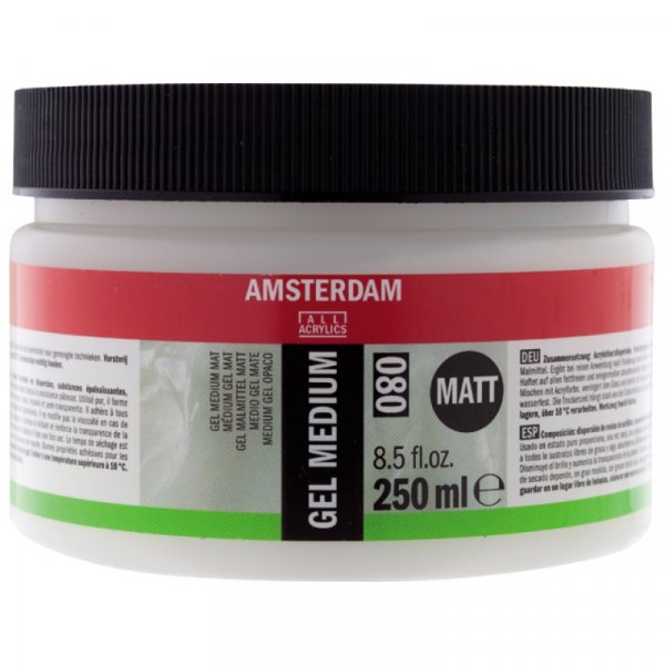 Mdium acrylique Amsterdam - Mdium gel - Mat
