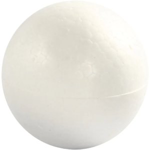 Boules en polystyrène - blanc - Ø7 cm - 5 pcs Boules en polystyrène - blanc - Ø7 cm - 5 pcs