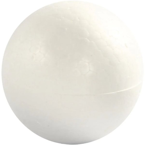 Boules en polystyrène - blanc - Ø7 cm - 5 pcs Boules en polystyrène - blanc - Ø7 cm - 5 pcs