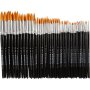 Pinceaux Gold Line - non. 1+2+4+8+12+18+22 - rond - 7 x 12 pices