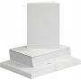 Cartes et enveloppes - blanc - 11,5 x 16,5 cm - 50 sets