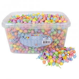 Mosaïque de couleurs pastel Ø 15 mm - environ 1600 pièces (1 kg) Mosaïque de couleurs pastel Ø 15 mm - environ 1600 pièces (1 kg)