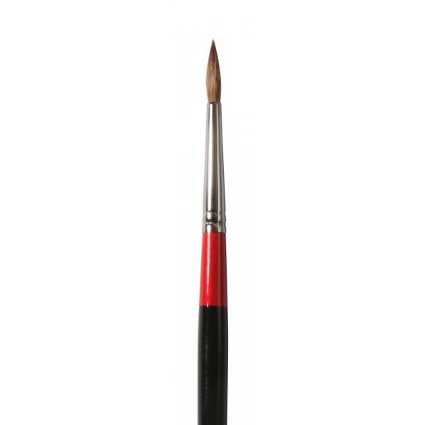 Brosse  poils de martre gorgienne 61 ronde