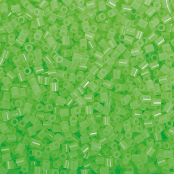 Perles tube Vert transparent - 6000 pcs