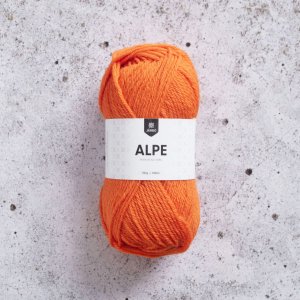 Alpe 50g - Coquelicot Orange Alpe 50g - Coquelicot Orange