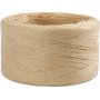 Fil de papier raphia - sable - 100 m