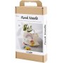 Kit DIY Punch Needle, couleurs pastel, Sac textile
