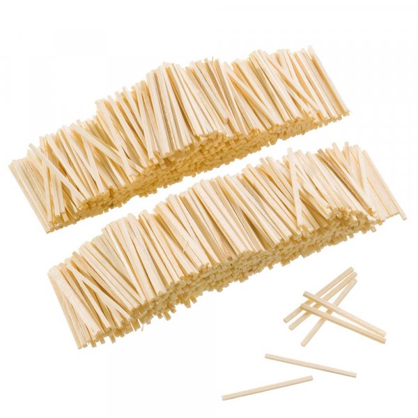 Allumettes non traites 43mm - 1000 pcs
