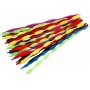 Cure-pipe - couleurs mlanges - en forme - 28 pcs