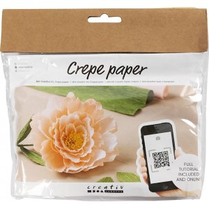 Mini Kit DIY Papier Crêpe - Pivoine Mini Kit DIY Papier Crêpe - Pivoine