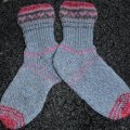 Image client Sox 50g - Bleu jean/bleu clair/beige/écru (12)