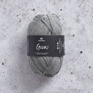 Fil Black Sheep Giva 50g - Gris clair (03) Fil Black Sheep Giva 50g - Gris clair (03)