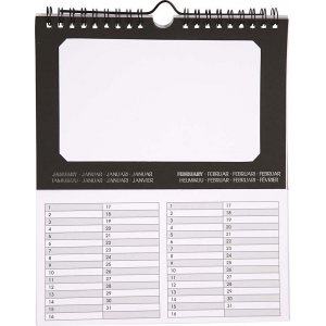 Calendrier perpétuel - 19 x 23 cm - 6 pcs Calendrier perpétuel - 19 x 23 cm - 6 pcs