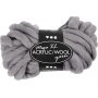 Fil Acrylique XL avec Laine - 300 g - Gris